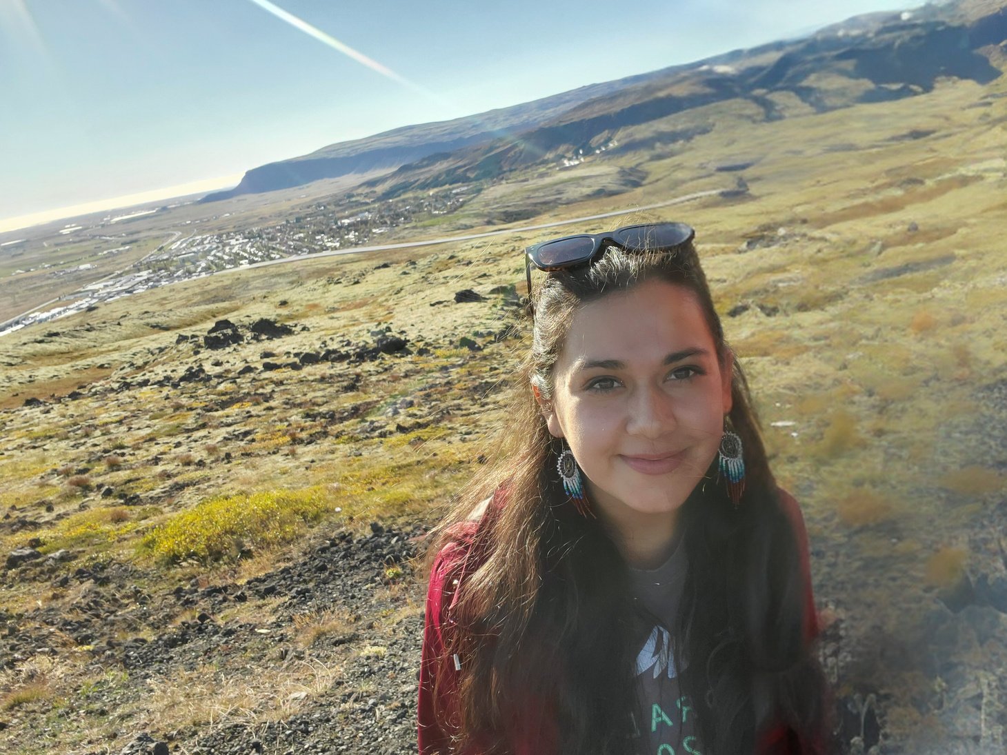 picture of Juliet King in Iceland